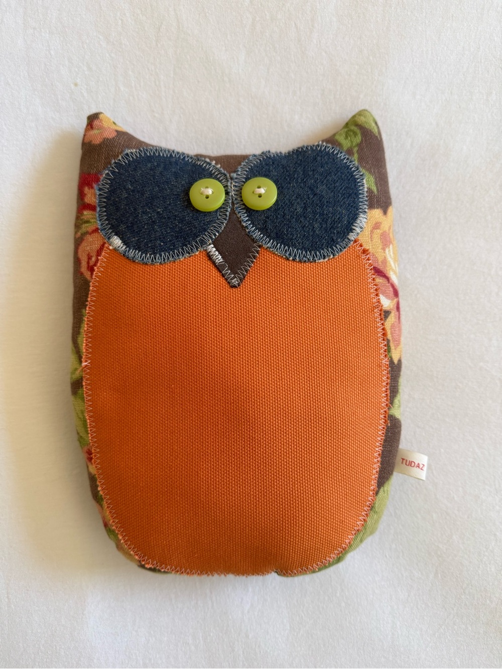 Unique Handmade Owl Pillow